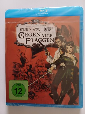 GEGEN ALLE FLAGEN (Blu-ray) mit Errol Flynn, Anthony Quinn NEU/OVP