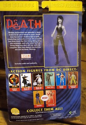 NEW-DC DIRECT NEIL GAIMAN SANDMAN THE ENDLESS DEATH ACTION FIGURE