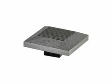 Cladco WPC Composite Fence Post Caps In 4 Colours, Garden Fencing Design, DIY