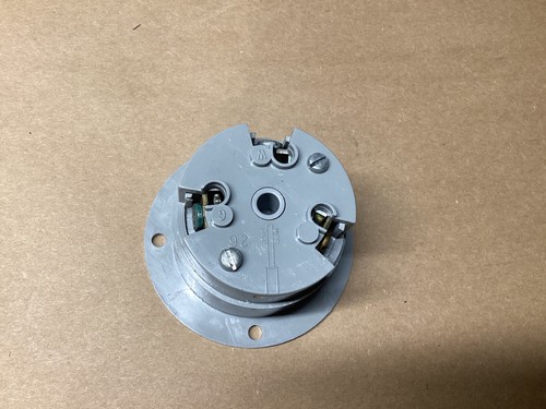 30A L5-30P 3-Prong Flanged Power Input Locking Male Inlet by P&S #123G142*CO - Picture 3 of 3