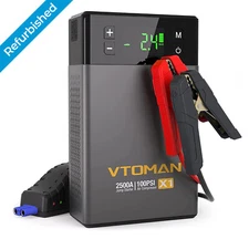 VTOMAN X1 Jump Starter with Air Compressor, 25000A Car Battery Jumper Starter