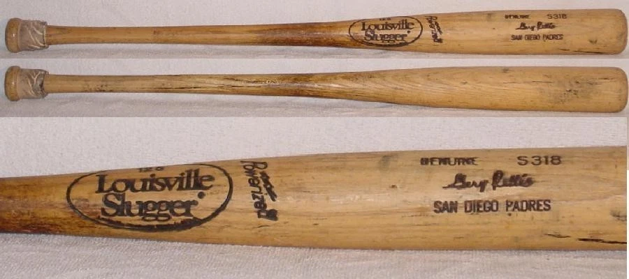 Gary Pettis Game Used Louisville Slugger S318 Bat San Diego Padres - Image 1 of 1