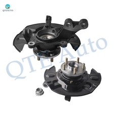 Pair Front Steering Knuckle Wheel Hub To 2003-2008 Toyota Matrix 4-wheel Abs Pair Front Steering Knuckle Wheel Hub To 2003-2008 Toyota Matrix 4-wheel Abs