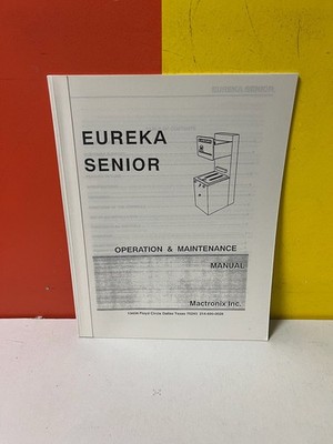 EUREKA SENIOR Eureka Senior Operation & Maintenance Manual