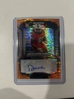 2025 Panini Prizm Draft Picks Football Orange Pulsar Damien Martinez #DPA-DMZ