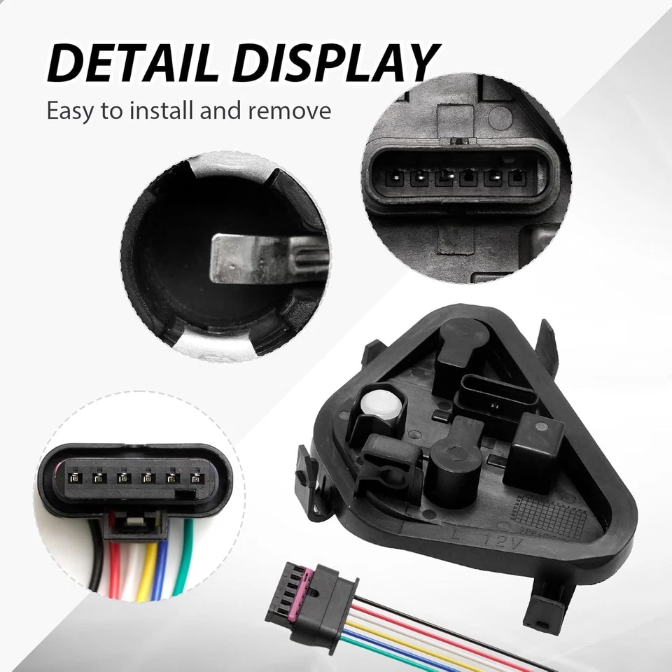 Bombilla trasera conductor enchufe luz trasera 63217313043 para BMW F30 320i 328i 335i M3 EOU Foto 4 de 4