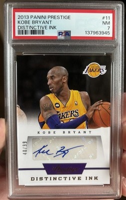 Kobe Bryant Auto PSA #/99 Panini