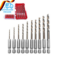 10 StüCk Sechskantschaft Hss Bohrer Set Hss Metallbohrer Set M35 Kobalt Bit Bohr