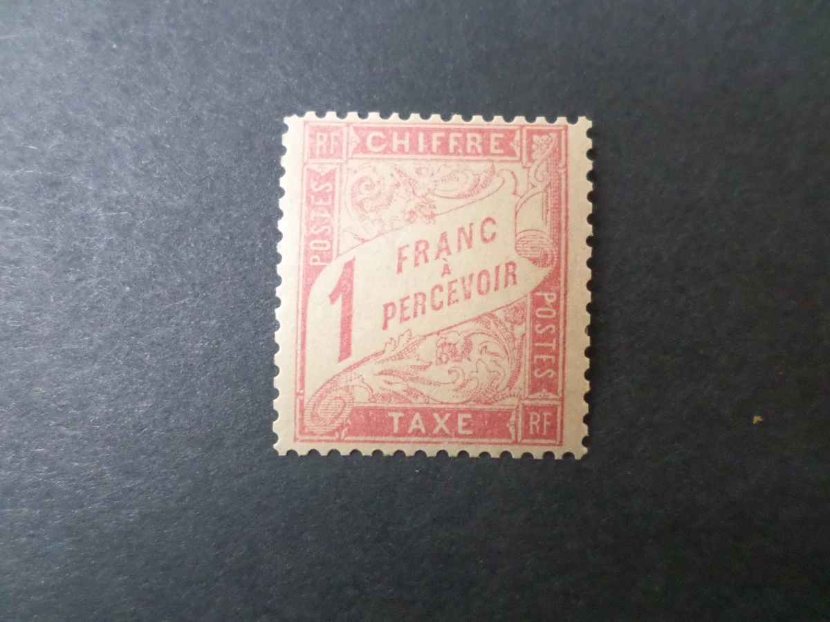 Timbres français neufs de 1900 à 1920