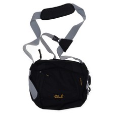 Jack Wolfskin, Umhängetasche, Unisex (Erwachsene), Polyester, Schwarz/Grau #6uh