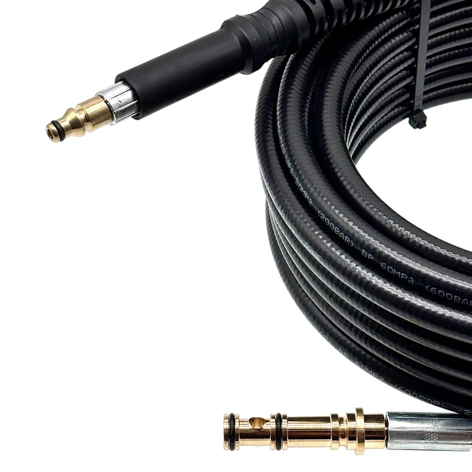 15m Tuyau à Haute Pression pour Nilfisk Comme Pemium 190, P 160.2 Superflex - Photo 2/4