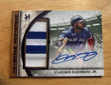 2025 Museum Collection Vladimir Guerrero Jr Momentous Material Patch Auto /10