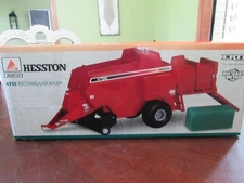 ERTL 1/16 DIE CAST HESSTON 4755 RECTANGULAR BALER - NIB - NEVER DISPLAYED