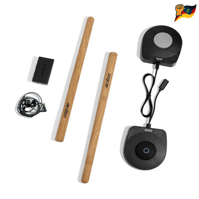 Pocketdrum 2 MAX Elektronisches Schlagzeugset Luftschlagstöcke Pedale USB MIDI