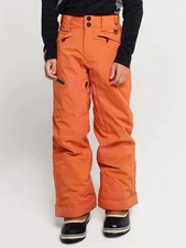 Obermeyer Kids Boys Parker Pant Ski Snowboard Winter Orange S (8)