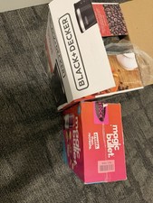 Black+Decker Coffee Maker & Magic Bullet Countertop Blender Wholesale Lot