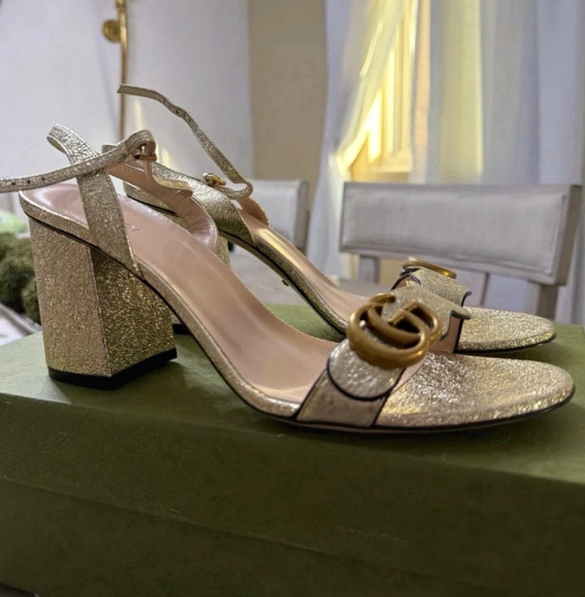Gucci Gold Shoes for Women for sale | eBay