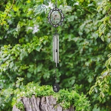 36"Long Dragonfly Glass Wind Chime Ornament Garden Patio Decor Unique Gift