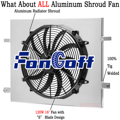 #ad #ad Aluminum ShroudElectric Fan For 2002 2004 Dodge Ram 1500 2500 3.7 4.7L 5.7L NEW $84.95