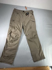 Men’s Tac Vasen Gray Cargo Outdoor Pants Nwt Size 34 #818