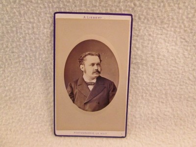 CDV FOTO - Mann der Nacht Klischee LIEBERT PARIS REF/PH026