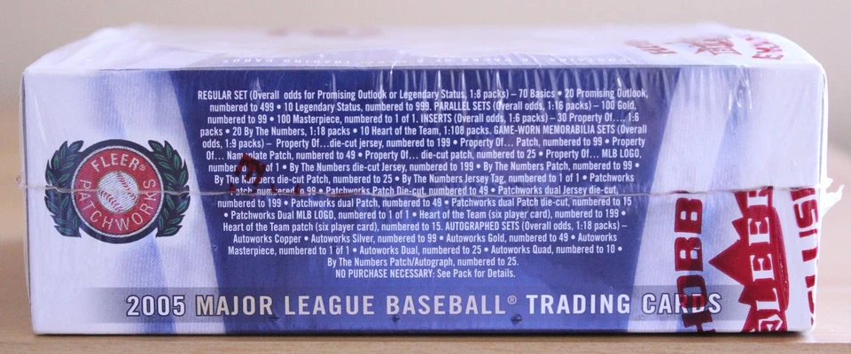 2005 FLEER PATCHWORKDS FACTORY SEALED HOBBY BOX!!! - Image 4 of 4