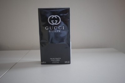 Gucci Guilty Eau de Toilette Spray 90ml 3.0 fl oz Men's Fragrance EDT