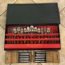 Washington Forge Town & Country 50pc Service For 8 (New) + Steak Knives (Used)