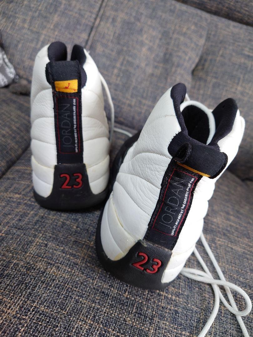 ナイキ エアジョーダン12 OG タクシー 1997 VINTAGE New 1997 Jordan 12 OG Taxi 130690-101 Mens Size 7.5