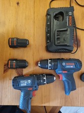 Bosch 12V Drill Batteries and Charger