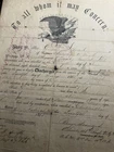 CIVIL WAR DOCUMENT - 48th New York Infantry - Discharge at Raleigh, NC - Nice !