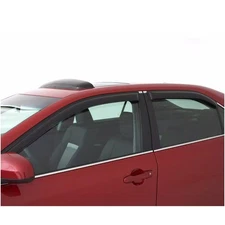 AVS Outside Mount Dark Smoke Ventvisor Window Deflectors for 09-13 Forester
