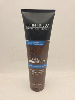 John Frieda Brilliant Brunette Color Vibrancy Conditioner Moisturizing 8.45 oz