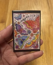 Laurel Burch Magnet Imagine Butterflies Vintage Rare Leanin Tree Butterfly