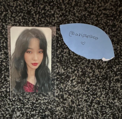 GFRIEND RARE Walpurgis Night Yuju Taiwan Fansign Photocard | Kpop Collectible - Imagen 1 de 2