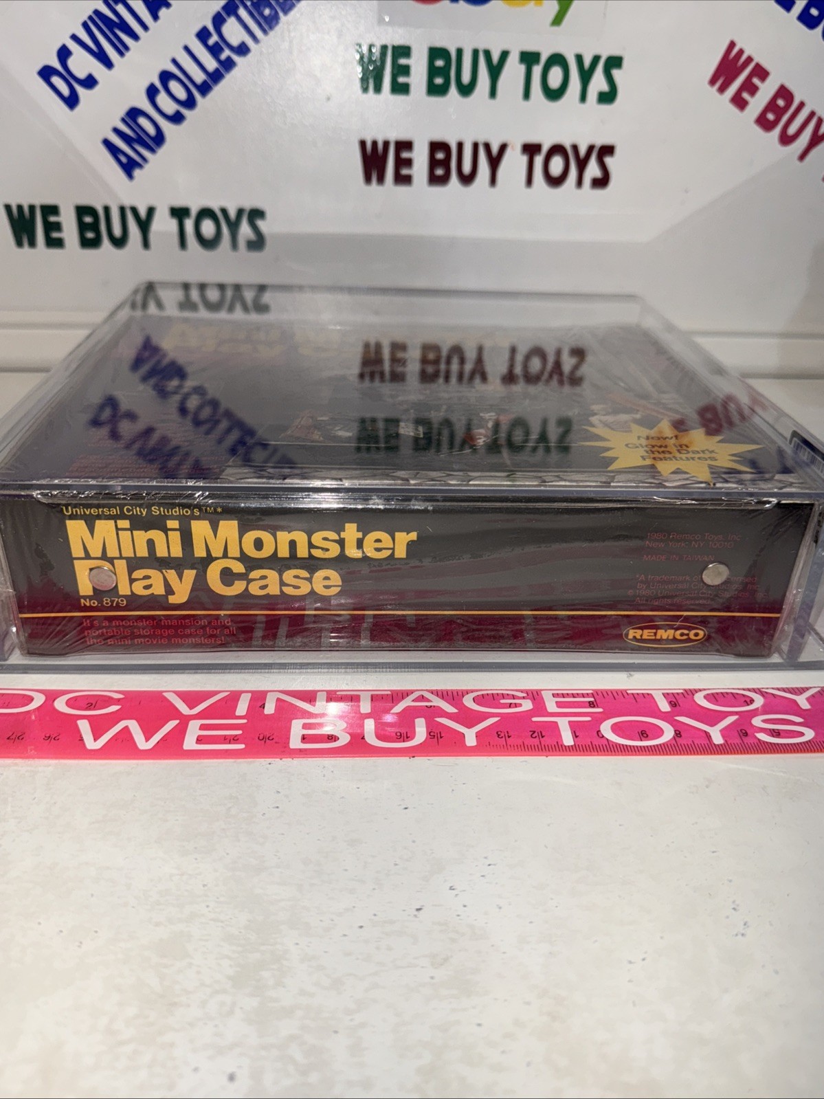 Mini Monster Play Case 1980 Remco Vintage Playset Universal Monsters AFA 80 🔥
