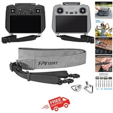 DJI Mini 5 Pro Lanyard - Comfortable Leather Neck Strap with Foldable Design