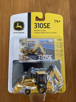 1/87 John Deere 310SE Backhoe Loader, Ertl LP67335