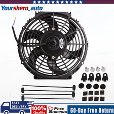 12 Pullpush Electric Fan Curved Blade Reversible Radiator Cooling Fan Usa.
