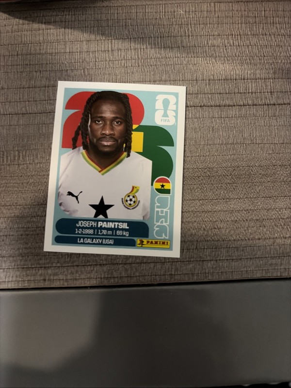 Joseph Paintsil GHA18 FIFA World Cup 2026 Panini Sticker