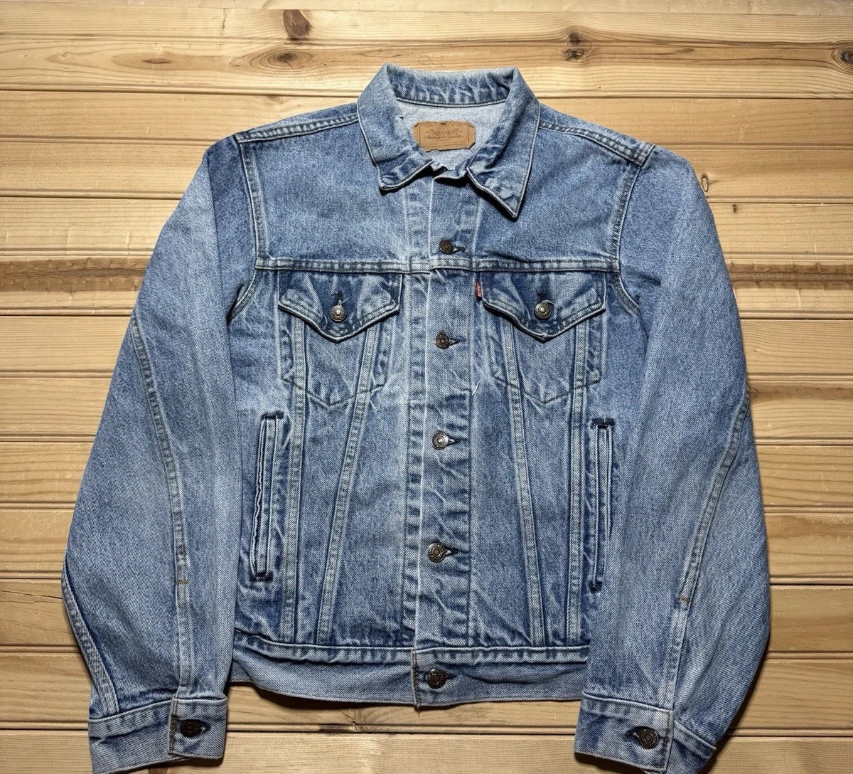 Vintage 80s Levis Type III Denim Trucker Jacket 70506 0217 Men's 40 Made In USA