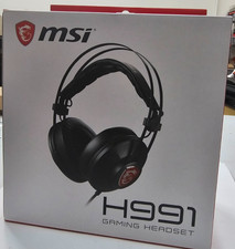 MSI H991 Gaming Headset   New in Box Wired wi...