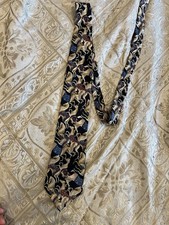 Museum Vintage Men's Silk Necktie Paisley Pattern Made In USA