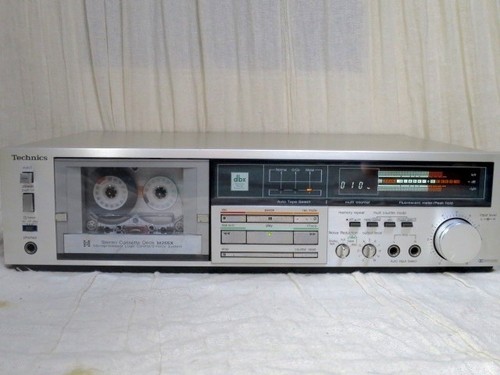 Technics Cassette Deck RS-M255X Silver Tested High Quality Sound Japan JP F/S - 第 1/10 張圖片