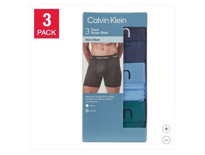 Calvin Klein BOXER Underwear Mens Brief M-XL Microfiber Pack