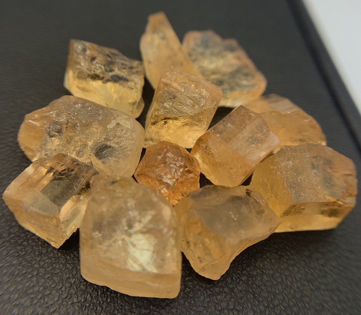 107 Carat Natural Crystal Imperial Topaz From Katlang Pakistan