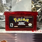 Nintendo Pokémon Ruby Version GBA 2003 NTSC-U/C E Multiplayer RPG DRY BATTERY
