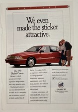 1993 Vintage Print Ad Buick Skylark Custom MP-014
