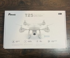 Potensic T25 GPS Quadcopter FPV RC Drone White 1080P HD Live Video Altitude Hold
