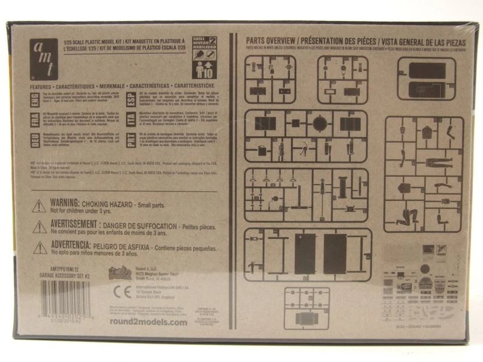 Set 2 Accessori Per Garage E Officina 1:25 AMT - Immagine 2 di 2